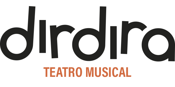 Logo Dirdira Escuela de Teatro Musical.